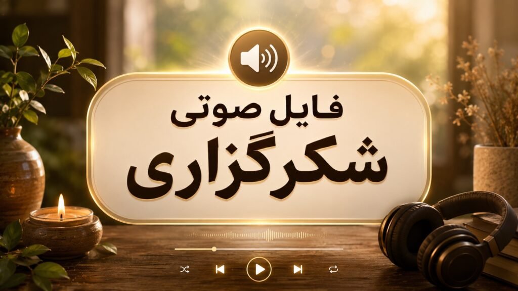 فایل صوتی شکرگزاری