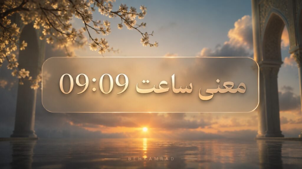 معنی ساعت ۰۹ ۰۹