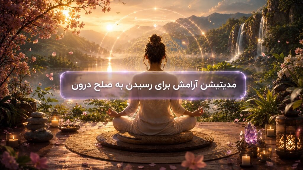 مدیتیشن آرامش برای رسیدن به صلح درون