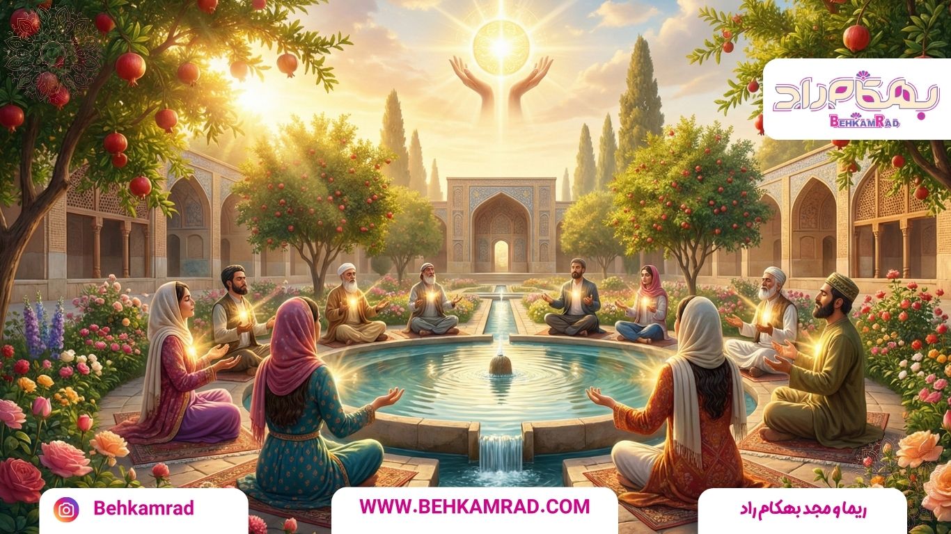 قانون جذب در فرهنگ و عرفان ایرانی